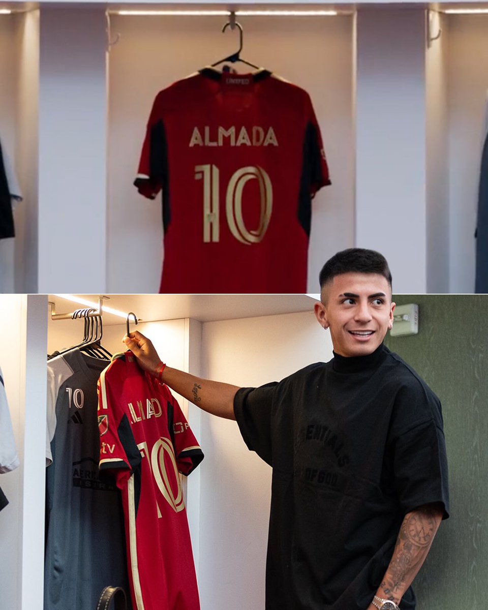 Thiago Almada, Atlanta United new number 10.🌟🫶🪄🇦🇷