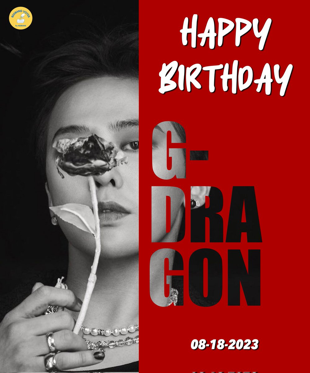 Happy Birthday to our dearest G-DRAGON! 🎉🎉 Hope to hear good news soon 💛

FOREVER YOUNG G-DRAGON  #HAPPYBIRTHDAYGDRAGON #GDRAGONYEAR35 
#지드래곤 
<a href="/IBGDRGN/">G-DRAGON</a>