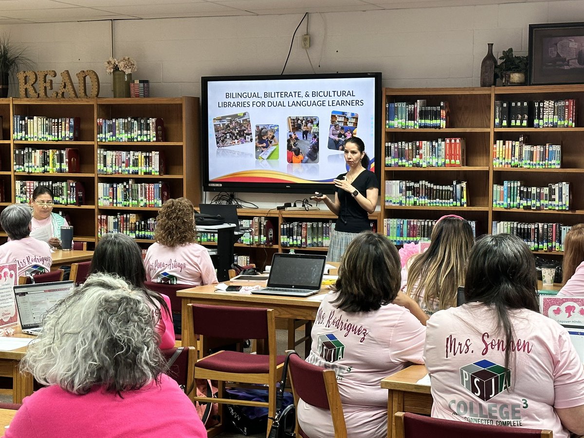 PSJA Library Services tweet media