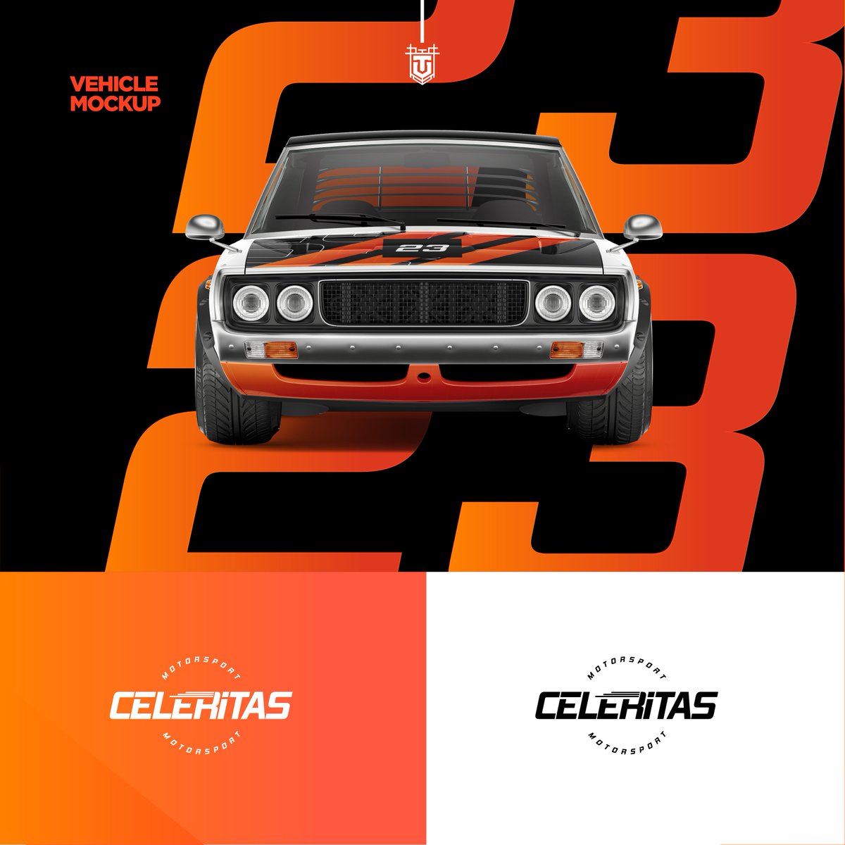 vash_creates's tweet photo. So, me being the car junkie I am, figured I would try my hand at creating a motorsport brand that would have an energetic and bold look and feel, be based in one of the ancient languages, and of course, feature muscle cars, here is my attempt 😁 😁 https://t.co/Y6q6xZk3qW