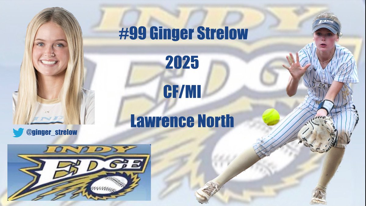 ***ROSTER ANNOUNCEMENT***

Please help me welcome our INDY EDGE PREMIER STRELOW official roster 👀 👀 for 2023/2024.  

Welcome to the team Ginger!  Y’all better have some popcorn ready.  Let’s GOOOOOO!!! 🔥🔥🔥💪💪💪💙💛💙💛💫💫💫🔥🔥🔥 
#livinontheedge