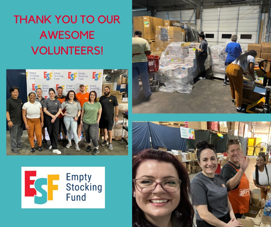 To our Home Depot crew, we would like to extend our greatest gratitude for helping us sort out our scholastic book load, as well as setting up for our teacher store yesterday. Your generosity and support mean everything to us! #ESF #backtoschool #volunteer #giveback