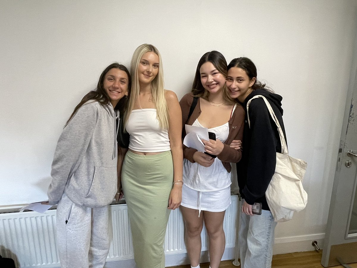 OurladysHt's tweet photo. 1/3 Congratulations to our Year 13 students who collected their results today. So pleased to see your hard work pay off #Aspire https://t.co/NWmE6mxQCb