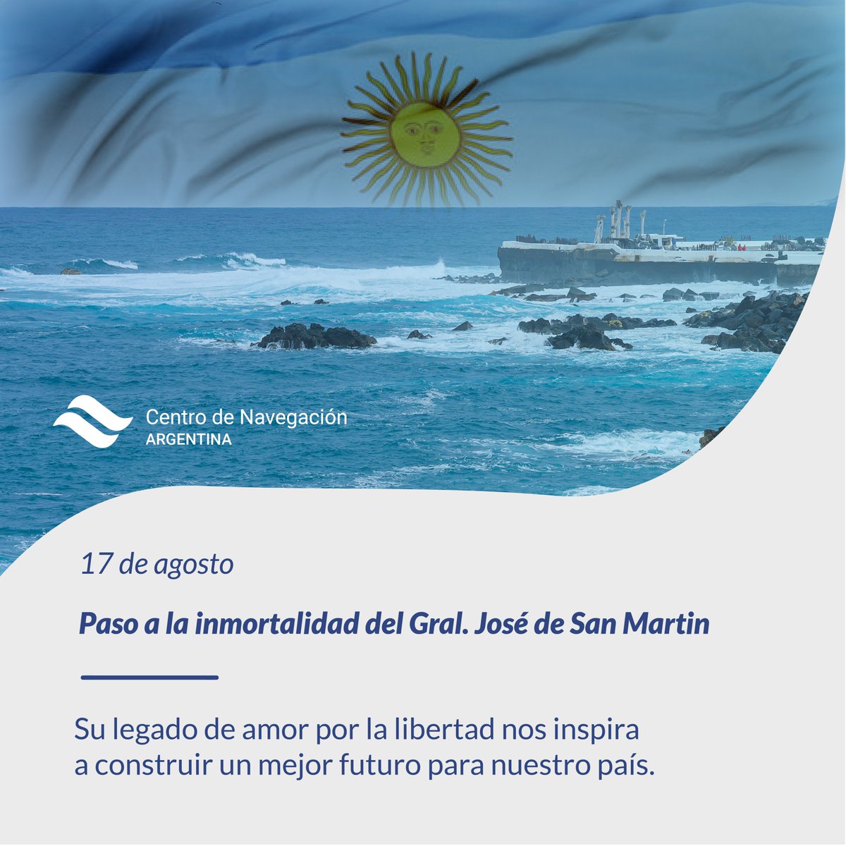 17 de agosto 🗓️ En este día, recordamos con profundo respeto y gratitud al General San Martín, el Padre de la Patria 📍 Su legado de valentía, liderazgo y amor por la libertad sigue inspirándonos a construir un mejor futuro para nuestra amada Argentina 🇦🇷