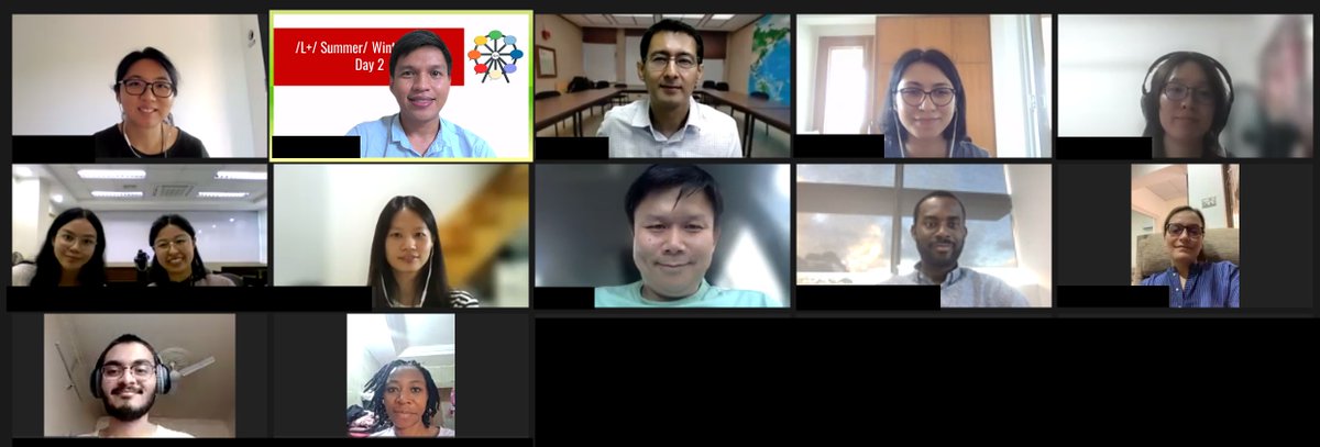 Lplussummer's tweet photo. Have you been joining us for our summer school? Students and researchers all over the world are sharing about language acquisition. We love hearing from everyone about their research efforts! https://t.co/aAzQ1ZU2Gy