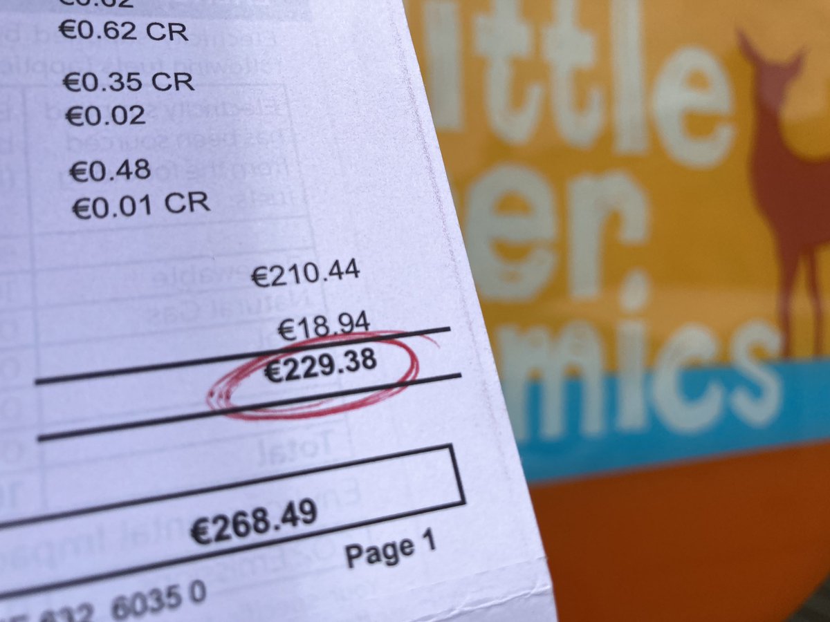 Larger than expected energy bill arrived this week! 

Perhaps you would like to buy some comics? littledeercomics.ie