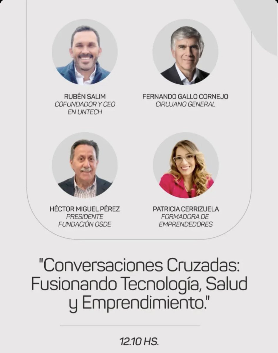 Dr. Fernando Gallo Cornejo en “La otra salud” - Un enfoque integral hacia el bienestar. 💭 “Conversaciones cruzadas: Fusionando Tecnología, Salud y Emprendimiento”. 👉 Hablemos de lo que viene. @eltribuno @ucasal @cornejo_gallo #UCASAL #ConstruíTuHistoria #Salta