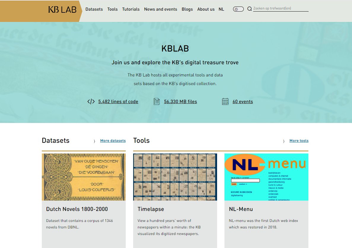 Are you an early career researcher with a brilliant idea using @KB_Nederland's digital collections? Discuss your idea with our team, submit proposal + become researcher-in-residence! Just published: new consultation slots! Reserve one via lab.kb.nl/news-events @culturalai #ECR