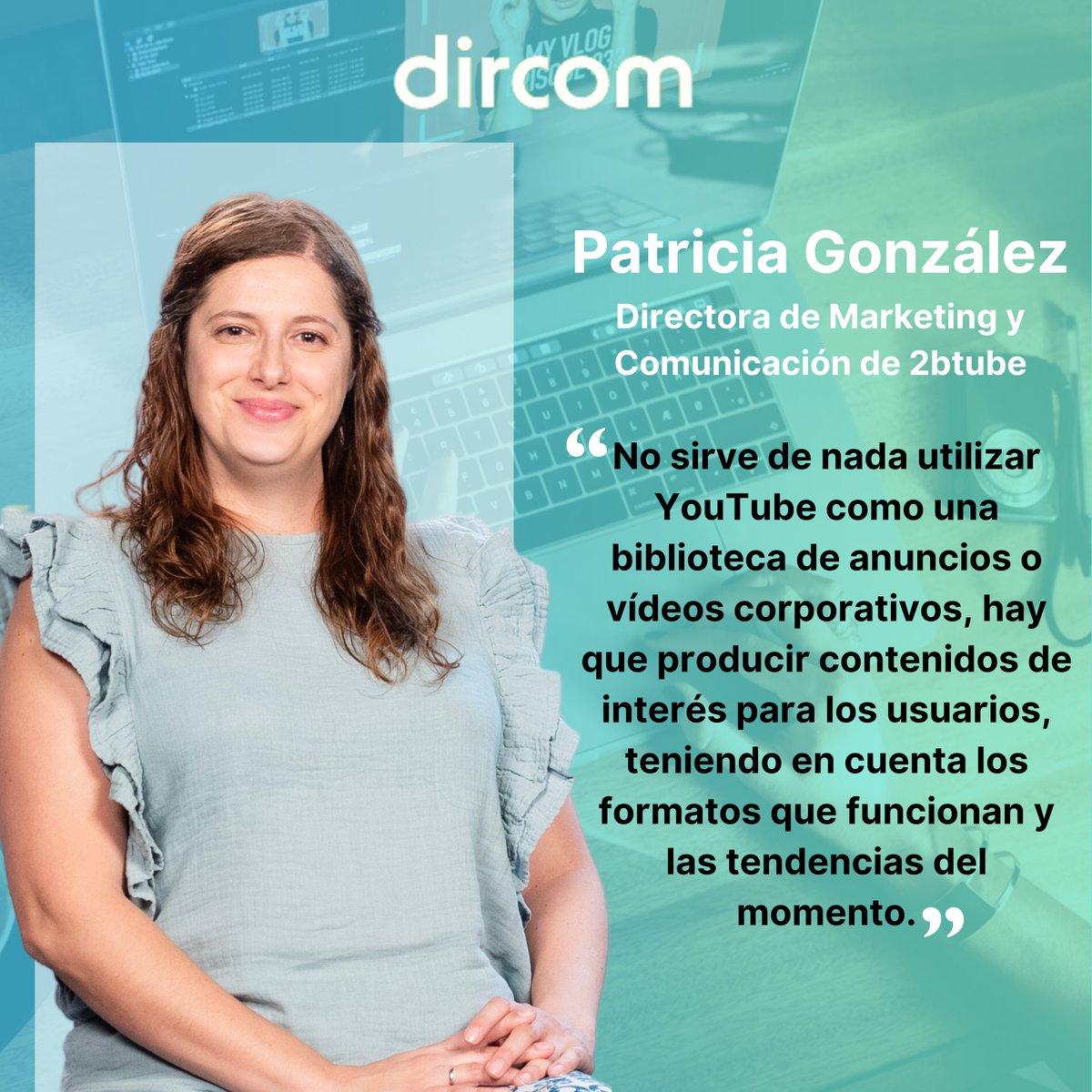 No te pierdas este artículo de nuestra Directora de Marketing y Comunicación, <a href="/PGlezDeCastro/">Patricia Gonzalez</a> 🤩, para <a href="/DircomSpain/">Dircom</a> 👏🏼, en el que explica como YouTube ayuda a impulsar la comunicación a través del vídeo 📲👇🏼
dircom.org/2023/08/08/com…