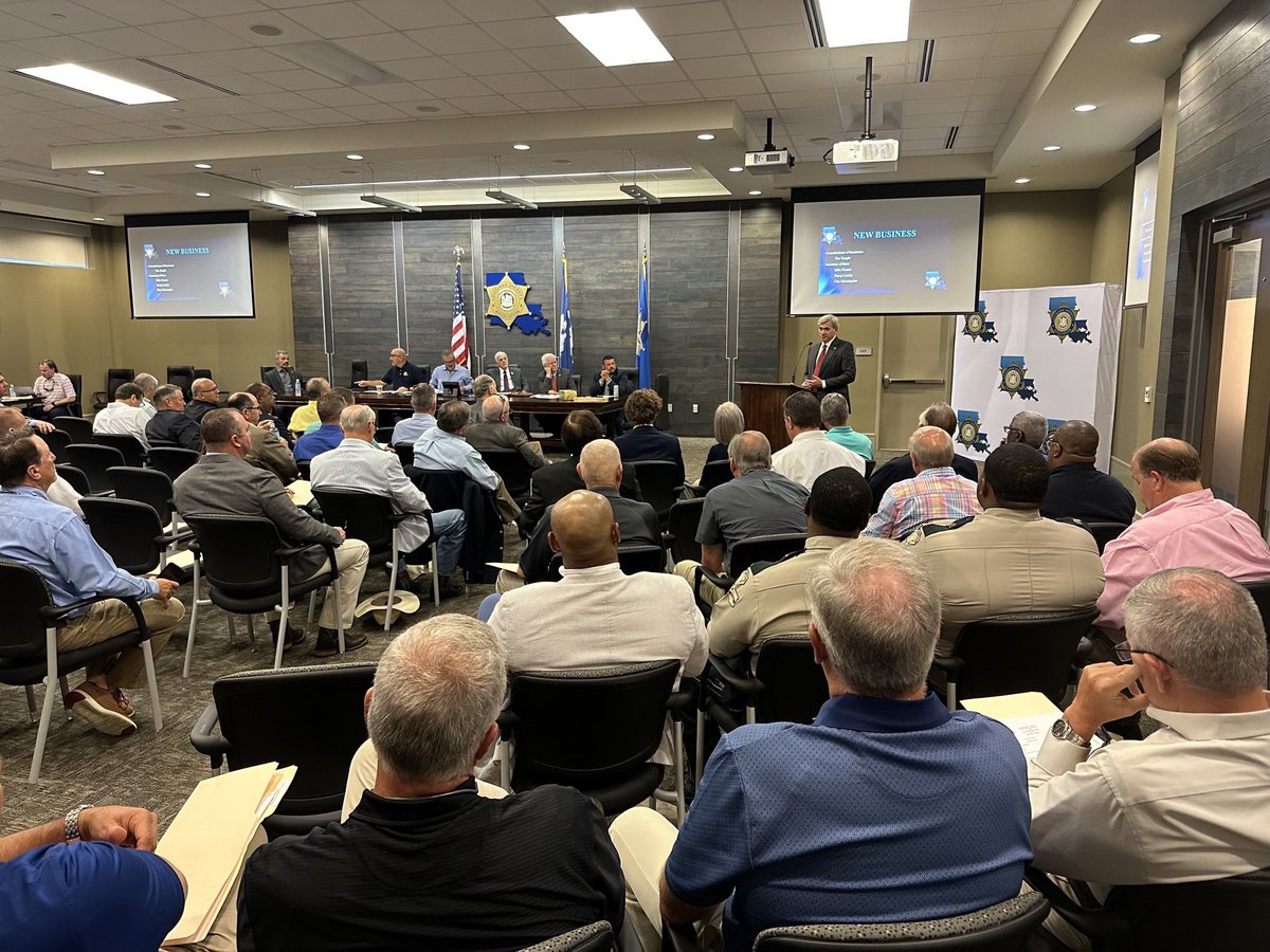 Thank you to the Louisiana Sheriffs' Association for your endorsement this week!I I look forward to working with you all as Commissioner of Insurance.