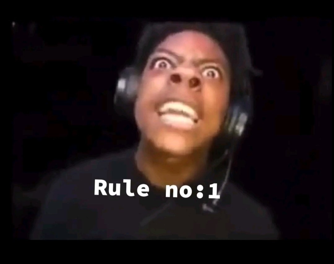 _keshavnhk's tweet photo. Rule you need to follow! #IShowMeat #IShowSpeed #Trending #TrendingNow #Memes #Speed #SpeedLeaked #speedflashed #speedmeat https://t.co/OYO9UyGYc1