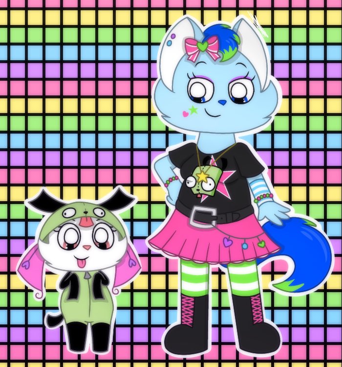 LunaKittyFox's tweet photo. Kicking in with the 2000’s emo fashion, I love this kinda attire
🩷💛💚🩵💜🖤
#luna #lunasapphire #chikio #furryart #furryartwork #emogirl #emofashion #2000sfashion #2000semo #furryocs #invaderzim #gir https://t.co/l01nnbturc