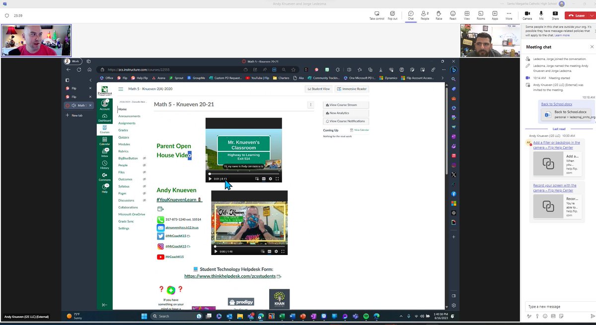 Kudos to the brilliant <a href="/MrCoachK15/">Andy Knueven #YouKnuevenLearn #MinecraftEdu 💚</a> Andy Knueven🌟! Our recent chat on maximizing Flip for back-to-school night was a game-changer. Ready to usher in an innovative school year! #MIEExpert <a href="/MicrosoftFlip/">Flip</a> #i2eEdu