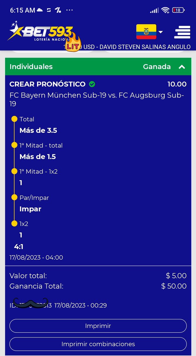 Esque soy el mejor 💵💲✅ pedazo de análisis, conviertiendo una cuota 1,45 en cuota 10✅ <a href="/bet593/">Bet593oficial</a> #apuestasdeportivas #Alemania #ecuador #argentina #brasil #chile #colombia #futbol