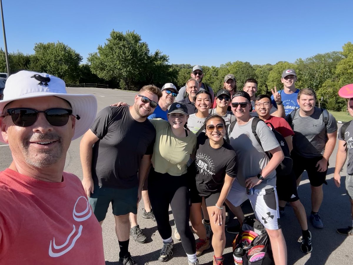 #Hendersondiscgolf league is strong!  Good luck Jim and we will miss you in KC. ⁦<a href="/hendersonengs/">Henderson Engineers</a>⁩