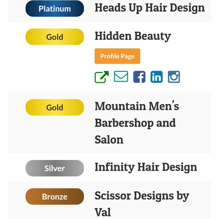 ScissorDesigns's tweet photo. It is with great pride we get to announce we won bronze in the CommunityVotes - Simcoe County!
We are truly grateful for each and every one of you that have supported the salon for the last 11 years!
#thankyou #everyone #hairsalon #smallbiz  #bronze #barrie #ontario #simcoecounty https://t.co/zUvUIVBO5P