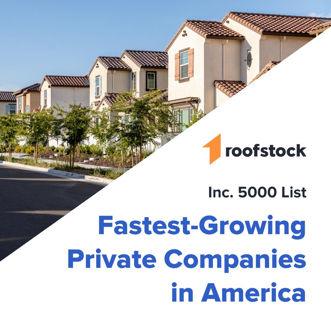 It's an honor to make the Inc. 5000 list of the fastest-growing private companies in America for the 2nd year in a row!

#Roofstock #Inc #RealEstate #Finance #Technology #Award #Honor