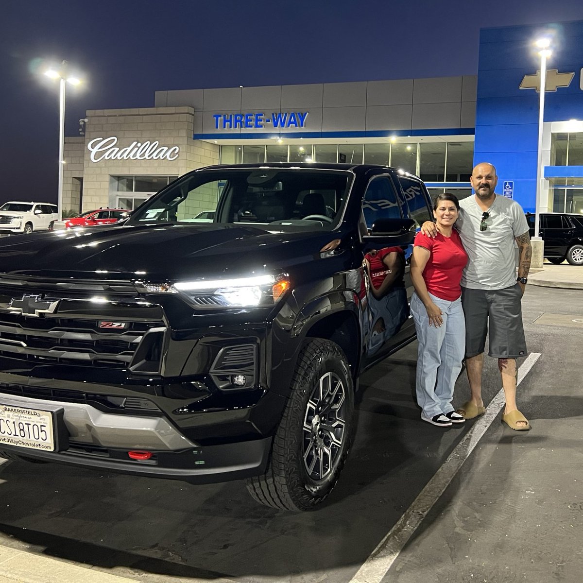 Congrats Miguel and Angelica on your All-New 2023 Chevy Colorado Z71!  The new Chevy Colorado is a bold blend of power, style, and innovation that takes your driving adventures to new heights. Come test drive yours today at 4501 Wible Road. #chevycolorado #trucks #bakersfield