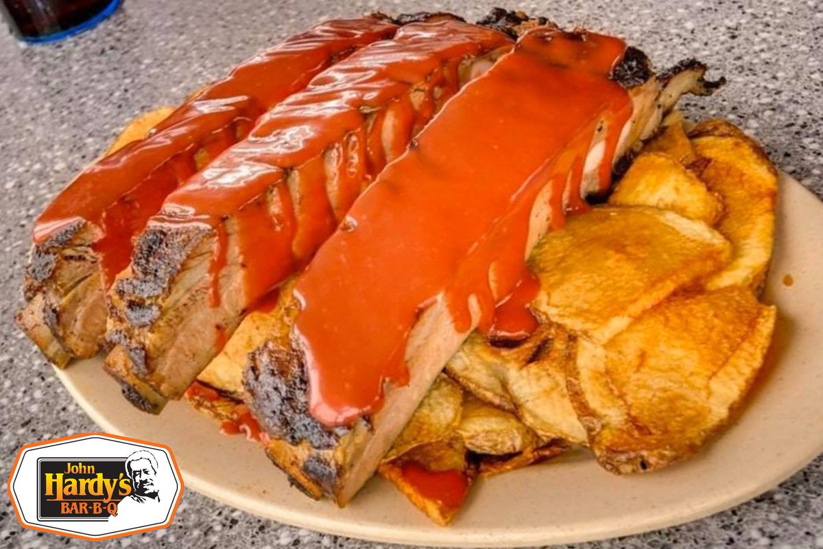 johnhardysbbq's tweet photo. Saucy secrets and smoky delights await at John Hardy's BBQ! 
What's your personal favorite from the Hardy's menu, and what are you treating yourself to this week? 😋

#JohnHardysBBQ #RochesterMN #Foodies https://t.co/LqSblCEgog