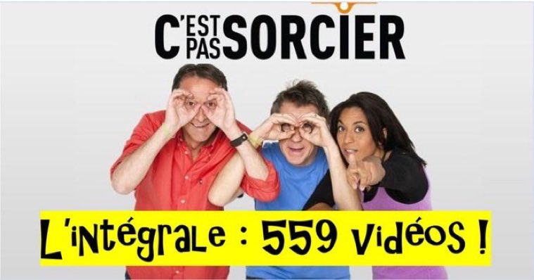 #Enseignement #pédagogie Voici l’intégrale (559 vidéos) de <a href="/Cestpassorcier/">C'est pas sorcier</a> en visionnage gratuit, classées en playlists thématiques  labophilo.fr/2020/06/30/c-e…