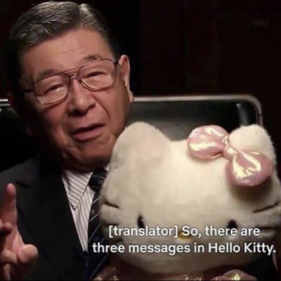 userjocelyn's tweet photo. Personally, I’m never getting over the meaning of hello kitty 🥲<3 https://t.co/nrS8oYTyly