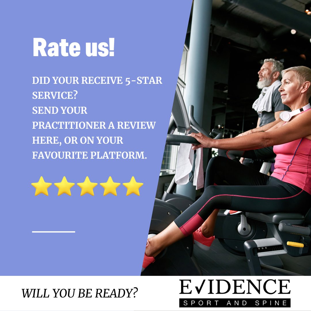 EvidenceSport's tweet photo. 🔬 Contributing to Excellence: Your Voice Matters at Evidence Sport and Spine 🔬
Your insights fuel our pursuit of patient care and research-driven excellence. Share your feedback and shape superior healthcare standards.
#advancedpracticephysiotherapy https://t.co/P39kau1ff0 https://t.co/oJMqcOOmeO