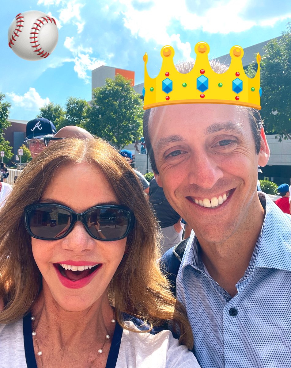 It was great meeting <a href="/BrandonGaudin/">Brandon Gaudin</a> at #truistpark #AtlantaBraves #MLB