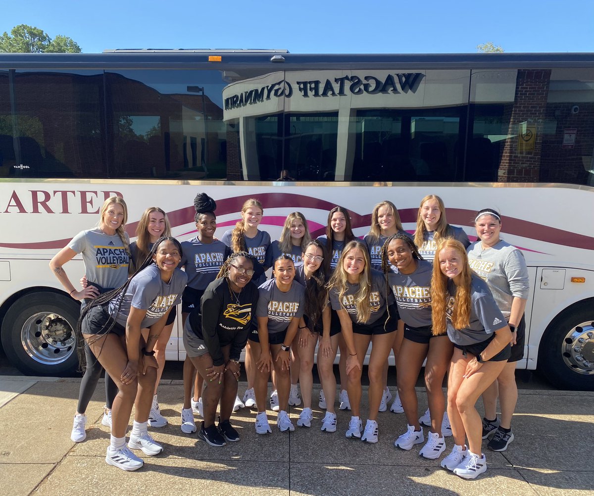 TJCapacheVball's tweet image. Off to Roswell, NM for opening weekend. #apachepride