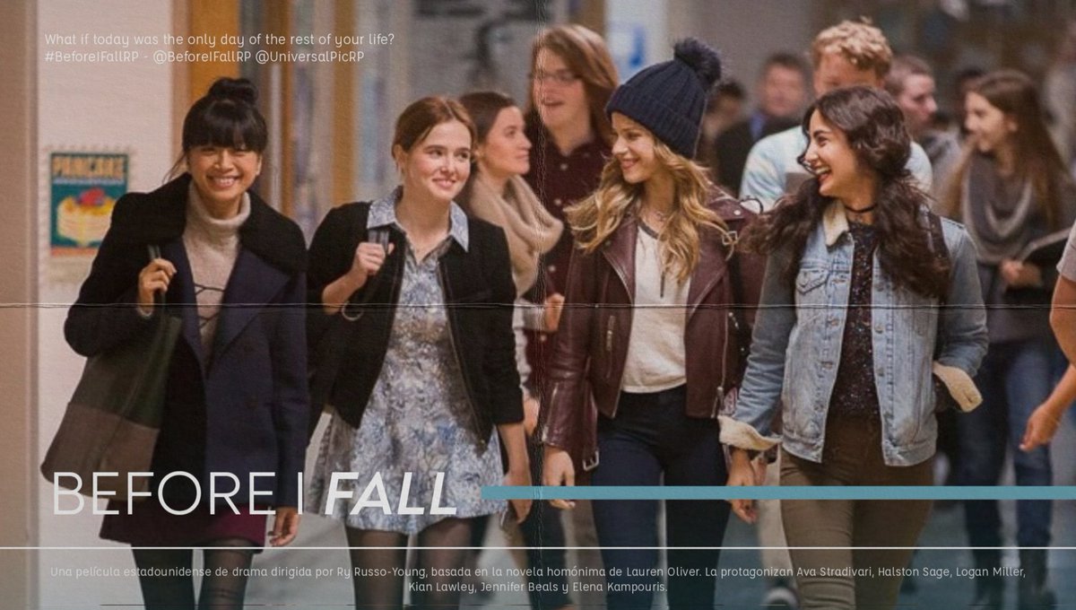 BeforeIFallRP's tweet image. © 𝗕𝗲𝗳𝗼𝗿𝗲 𝗜 𝗙𝗮𝗹𝗹!! — 𝟚𝟘𝟚𝟛 → 𝖮𝖿𝖿𝗂𝖼𝗂𝖺𝗅 𝖲𝗍𝗂𝗅𝗅𝗌 / #BeforeIFallRP 🗨️ : New promo photos for Before I Fall, check it out here.