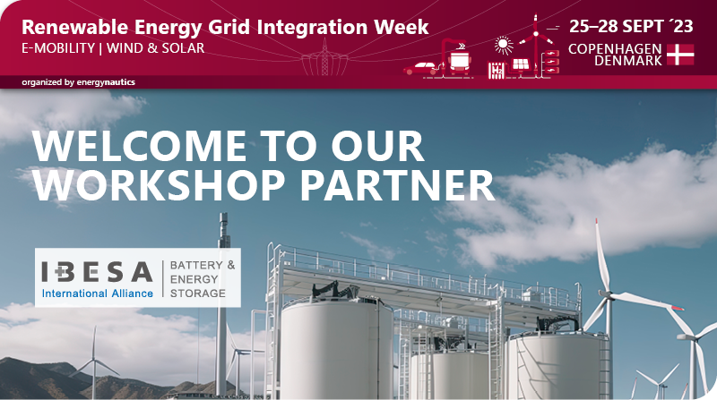 👏Welcome to our partner <a href="/ibesalliance/">International Battery & Energy Storage Alliance</a> ! We thank you for your support and look forward to a great #RenewableEnergy conference! 

Discounts until 24 August for those interested in #WindPower, #SolarPower and #eMobility
👉integrationworkshops.org/events/

#GIW23 #energy