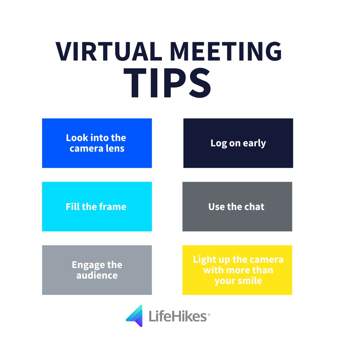 For more virtual meeting tips, check out this blog post: owntheroom.com/blog/top-10-ti…

#LifeHikes #VirtualMeetings #VirtualMeetingCrashCourse