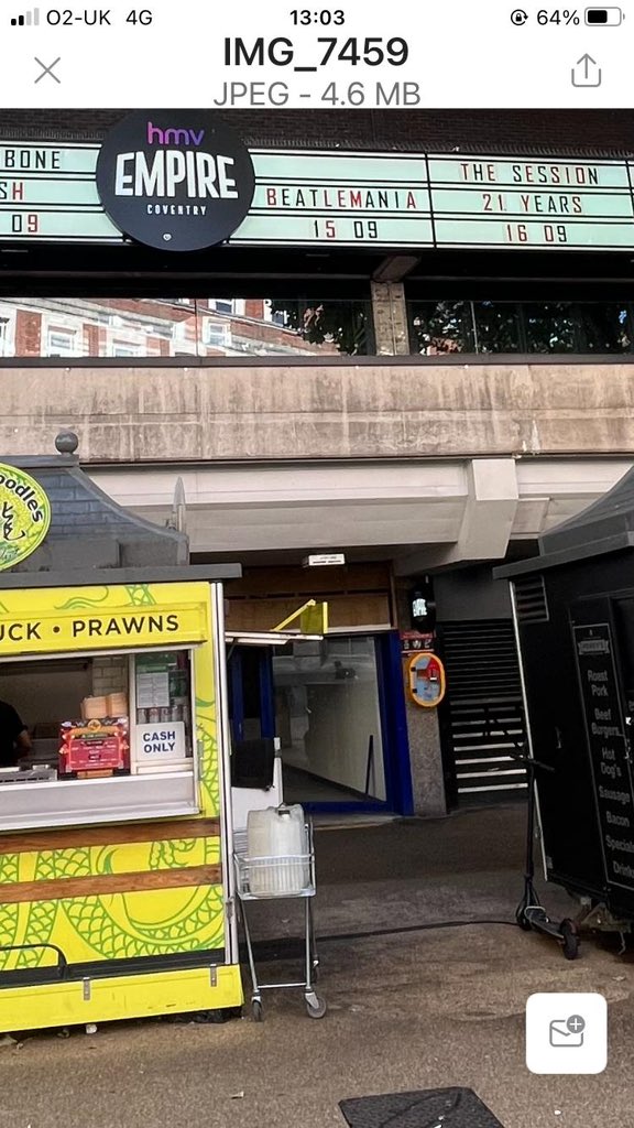 m155moneypenny's tweet photo. Jamieβs love of music was the absolute inspiration for @OurJay25 74th accessible defibrillator at @hmvempire We are grateful to all at Coventry Empire for your support and we hope the defib is never needed π bleed kit also on its way! #SAVEALIFE #Ourjay https://t.co/HqPEi6rKrJ https://t.co/KalLyuM3MK