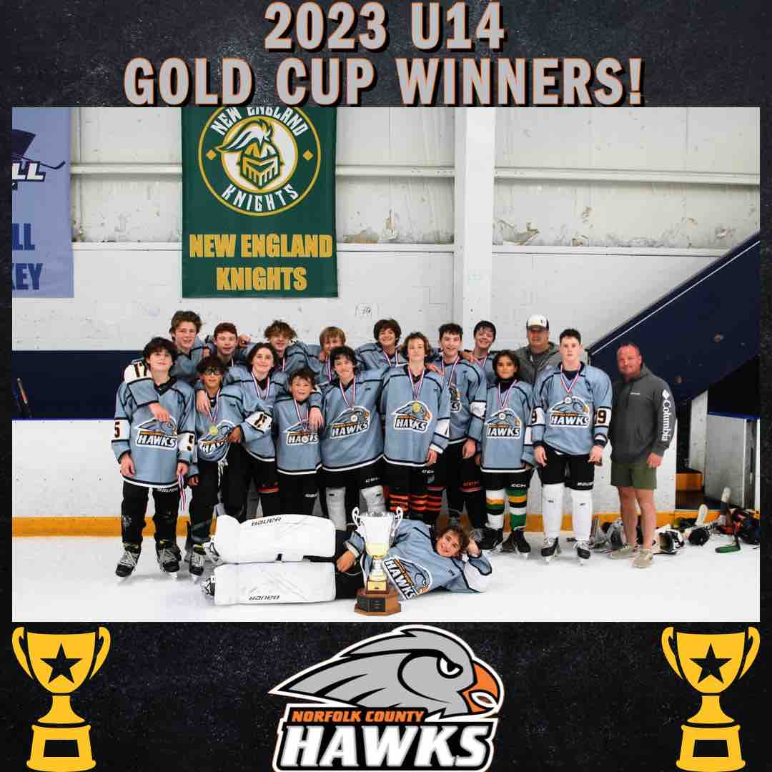 NEFStars's tweet photo. Congratulations to the U14 Norfolk County Hawks on winning the Gold Cup!π
Great job this season Hawks!
#nefuturestars #summerpuck https://t.co/VU4z0vGqbn