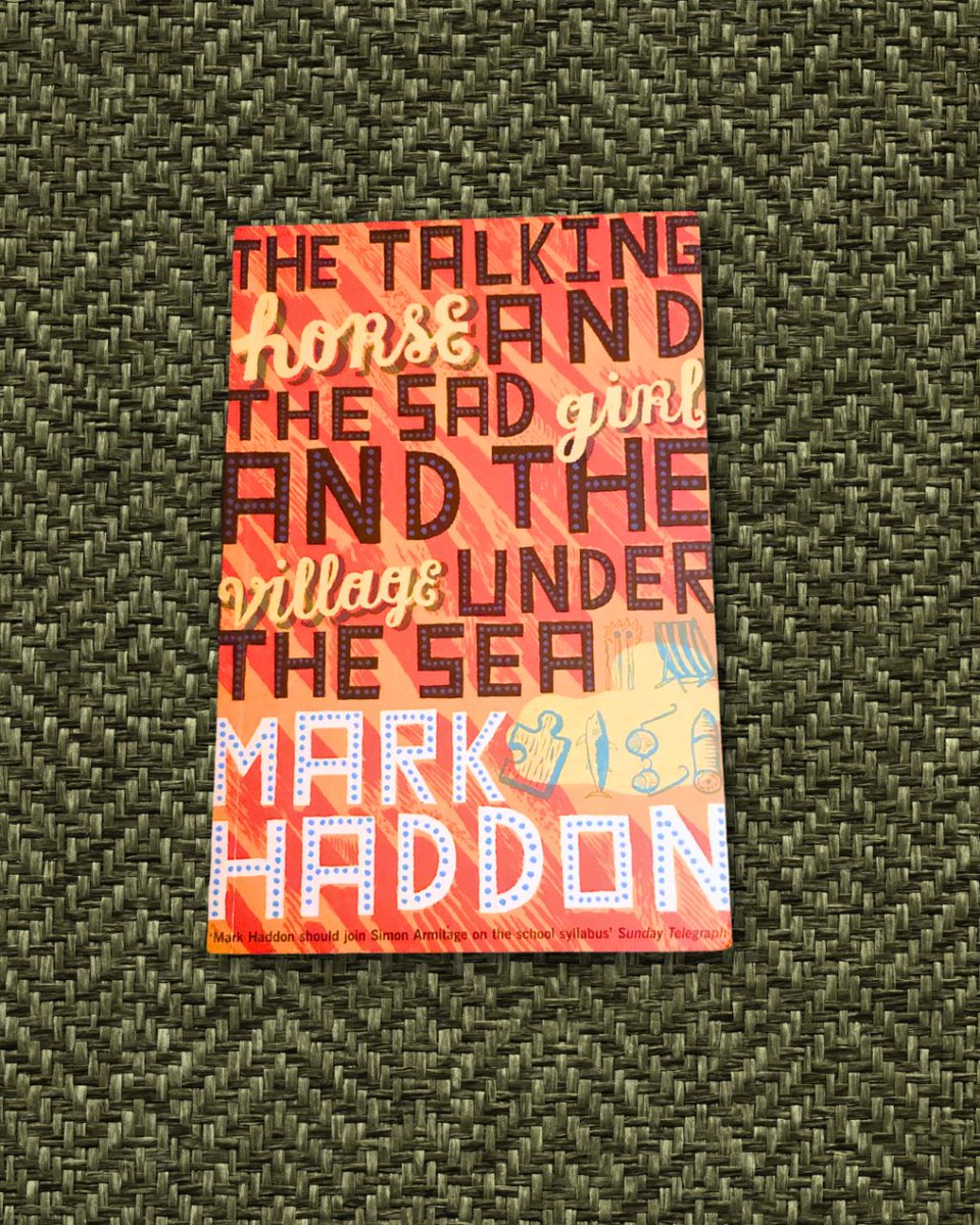 readalittlepoem's tweet image. Day 17 of The Sealey Challenge. Today&apos;s offering is The Talking Horse and the Sad Girl and the Village Under the Sea by Mark Haddon, published by Picador (@picadorbooks), 2005.

#TheSealeyChallenge #sealeychallenge #thesealeychallenge2023