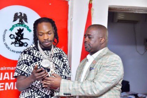 DAMIADENUGA's tweet image. Naira Marley is now officially part of NDLEA's war against Drug Abuse.