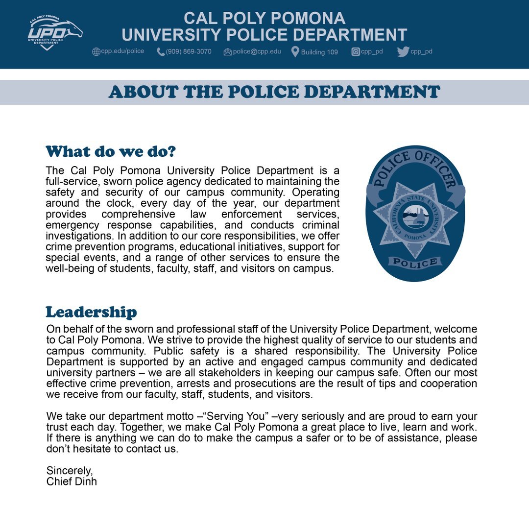 cpp_pd's tweet image. Click the link in our bio for more information and resources! 📘👮💙