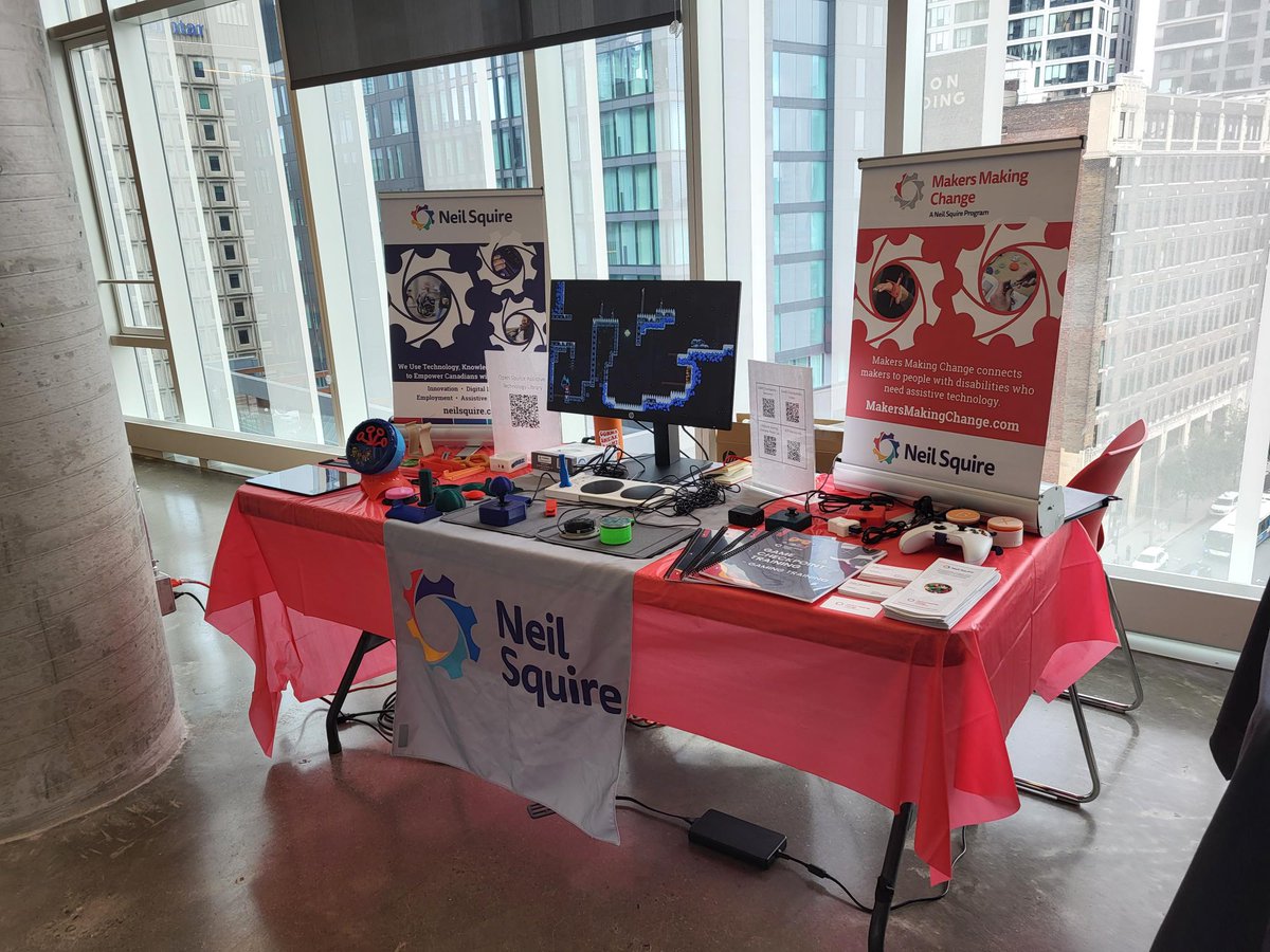 We're thrilled to be at <a href="/JAMTLConf/">Jeux & Accessibilité MTL / Game Accessibility MTL</a>!

Visit our booth to learn more about our program and our exciting work in #AccessibleGaming. 🎮 #JAMTL2023 #GamingForEveryone