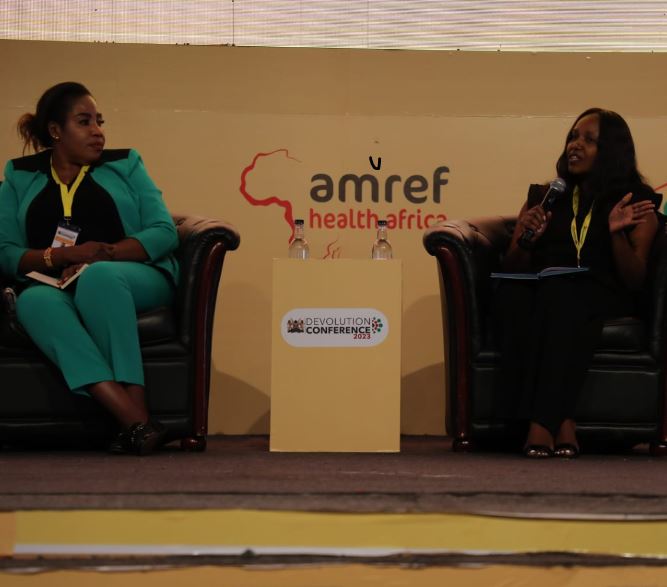 Amref_Kenya's tweet image. Day 2 #DevolutionConference2023: 
"With just seven years to meet the 2030 #SDGS, inclusive digital solutions are critical to accelerating progress and sustaining the goals" @Shakwei shares insights integration of strategies for promoting innovation and digital transformation for