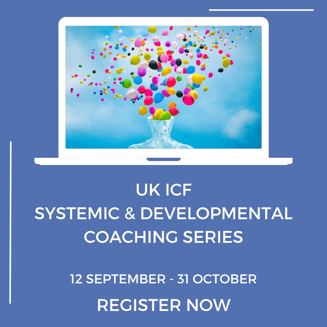 UK_ICF's tweet photo. 💡Systemic Coaching &amp; Developmental Coaching: These coaching techniques form an essential toolkit for thriving in the 21st century. Explore more with the new UK ICF Series. Register now! https://t.co/C02JQlwdPP

#UKICF #learning #SystemicCoaching #DevelopmentalCoaching #future https://t.co/SA2ReljK1F