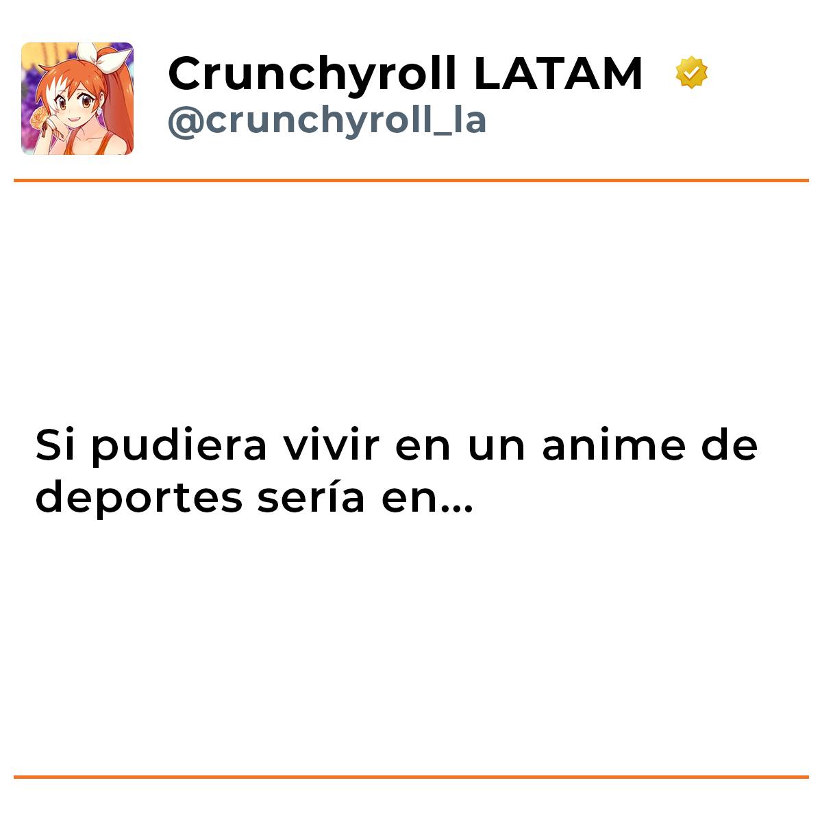 Crunchyroll LATAM tweet media