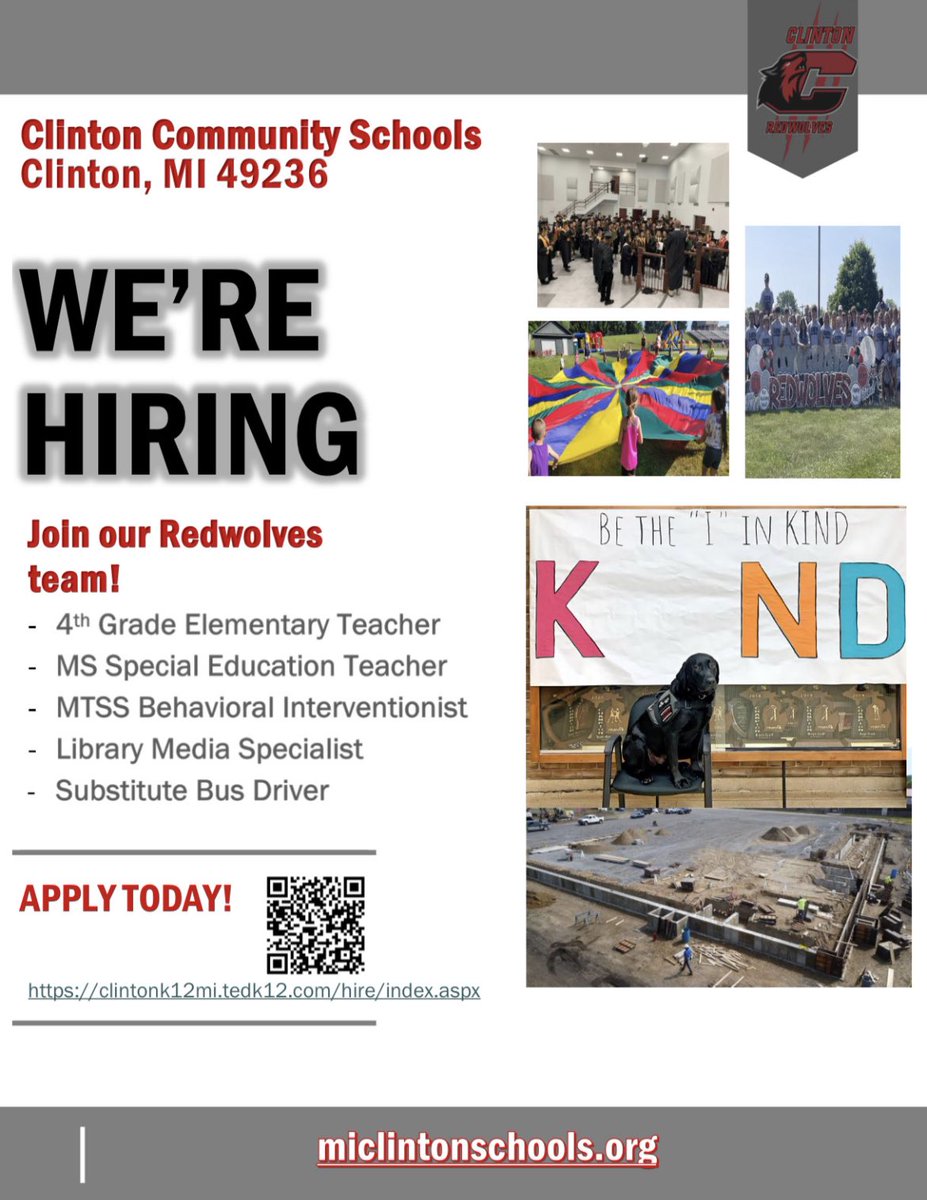 We’re hiring!