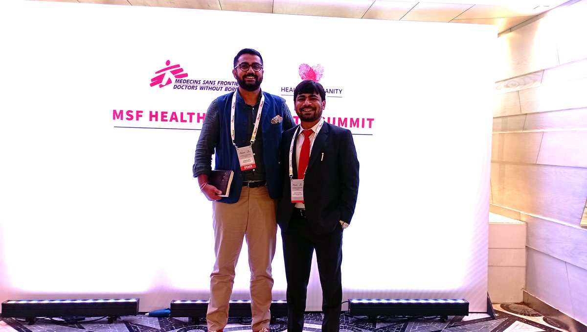 kkashif_faraz's tweet photo. Pleased to listen and meet @nishantssirohi at @MSF_SouthAsia #HHSummit. He is Health & Human Rights Fellow at the @FilesGeneva and co-panellist in the session on "Bracing for Impact: Health and Humanitarian Responses in the Context of Security Threats" https://t.co/vIQygJ4Q6h