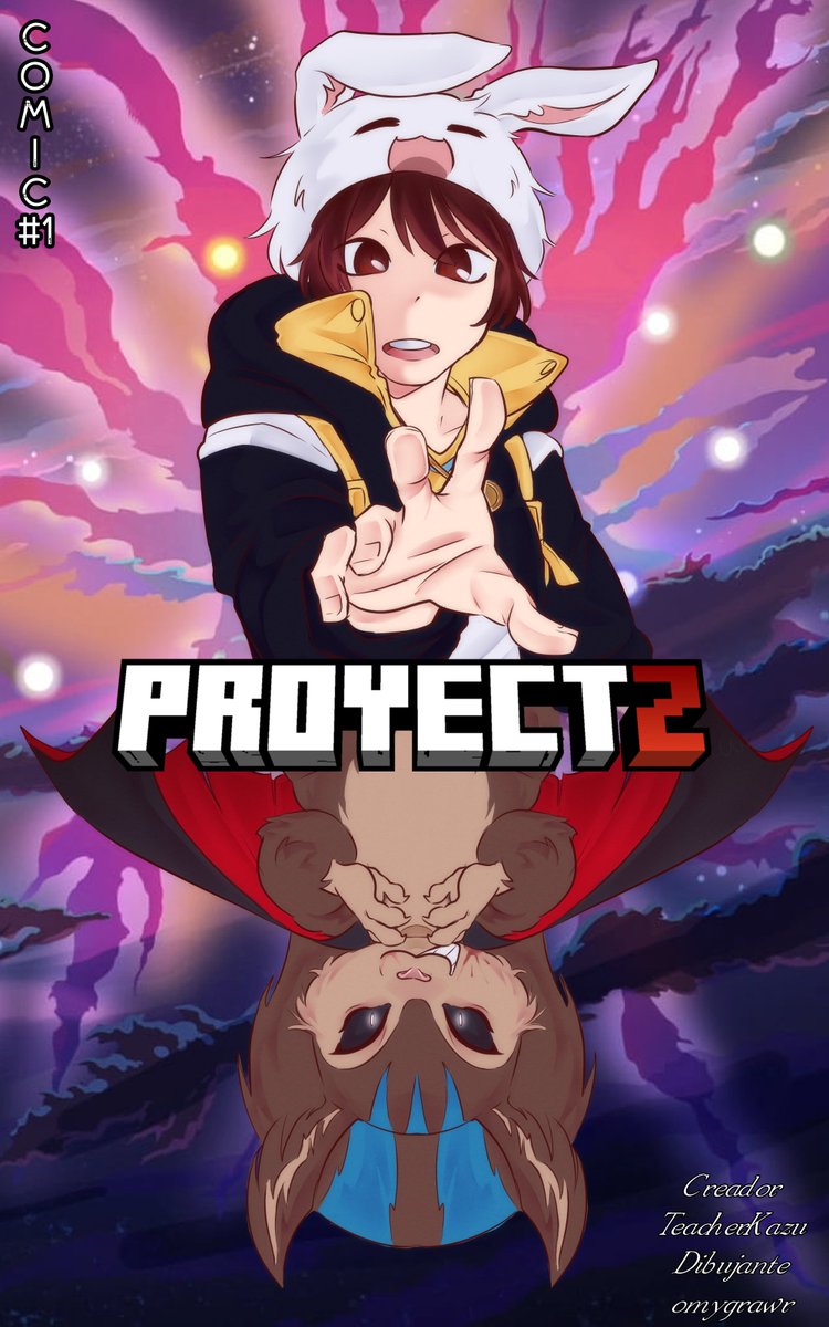 TeacherKazu's tweet photo. ¡Sumérgete en un torbellino de aventuras a través del tiempo y el espacio con #ProyectZ! 🌀🚀 Descubre el asombroso inicio del Cronoverso en nuestro nuevo cómic. ¿Estás listo para desafiar las leyes del tiempo? ⏳📚 #Cronoverso #Cómics #AventurasÉpicas dibujante de la portada @OmyGrawr
si llega a 20 ❤️LIKE pasare el capitulo 1 por aquí