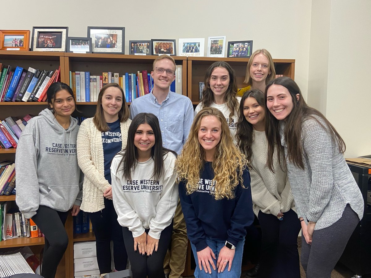 Interested in learning more about the genetic counseling program at CWRU?  We are having an open house on October 26, 2023 from 6-7:30 pm EST by zoom. Come and meet our faculty, and interact with our students! Hope to see you then!
applygrad.case.edu/register/?id=8…