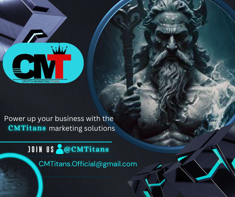 mikasa_cmt's tweet photo. The team at Crypto Marketing Titans is always up-to-date on the latest trends and strategies in the crypto industry.
@c_m_titans
#CryptoForceArmy #Blockchain
#Shiling
#Btcโฏโฏโฏโฏโฏโฏ
#Eth
#cryptoworld https://t.co/L7PfvKgCfV