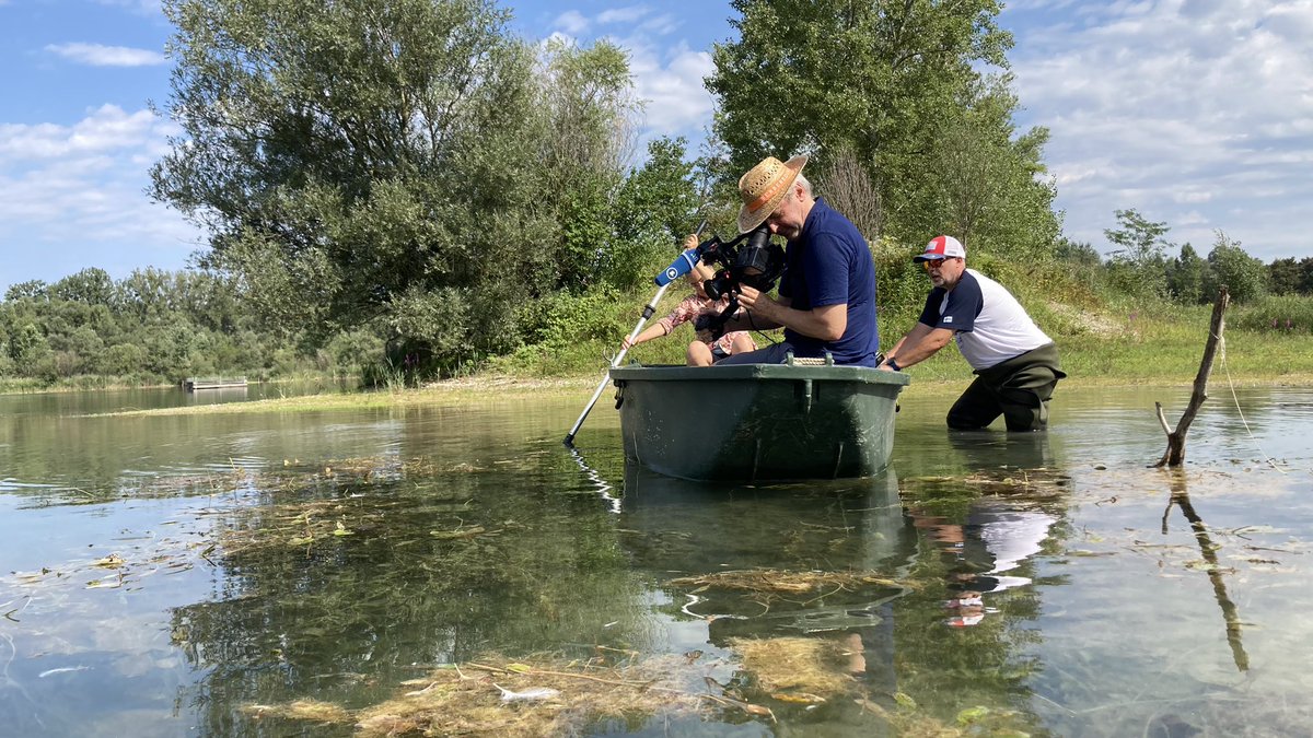 ProjectEmysR's tweet photo. Day3 of ARTE reportage brought @KTheissinger and TV team in #Lauterbourg + #NeuburgamRhein where contrasted socio-ecological contexts are considered for identifying best socio ally-supported practices  of #wetlands #restoration #ForNature @Alsace @KreisGER 
@LOEWE_TBG @unistra https://t.co/J5mmZLKnZT