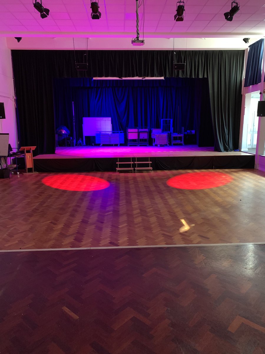 RiverAudioGlos's tweet photo. Very pleased with how the installation of the hall sound and lighting has gone at Manshead CE Academy Nr Luton. Added Chauvet wash and moving head lighting with Audio Technica Radio Mics &amp; Allen &amp; Heath SQ6 Digital Mixer. Have transformed the space so it looks and sounds amazing! https://t.co/UbzRQofwC0