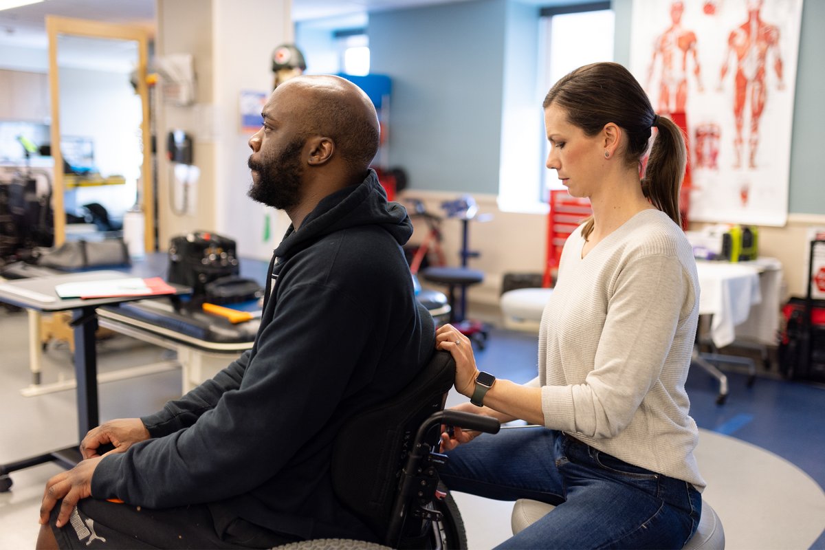 CraigHospital's tweet photo. It's #CRTAwarenessWeek! Complex rehab technology (CRT) empowers individuals with disabilities through equipment like individually configured wheelchairs. Check back here today to see how CRT equipment has improved the lives of our patients. Learn more at https://t.co/YpWb8ZOF3o. https://t.co/YhRE7BE6yw