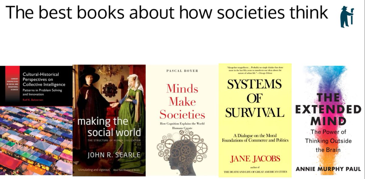 I've done a little reading list recommending good books on how societies think - linked to my book 'Big Mind'.  Please take a look, read the books &amp; hopefully get as much out of them as I did. shepherd.com/best-books/how…