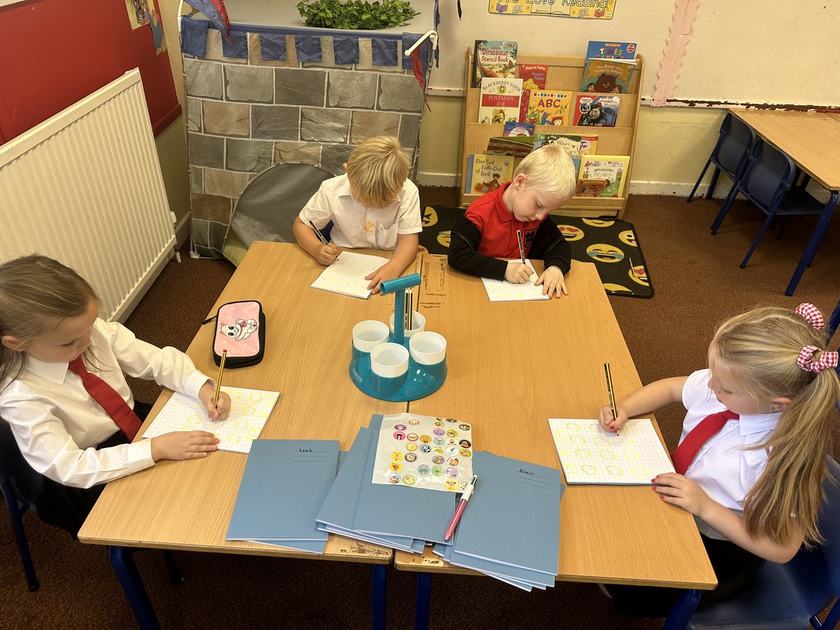 MissBallBPS's tweet photo. Today we have been counting to five and writing the number zero. @BPS_P1 https://t.co/jqD0TJ9aMq